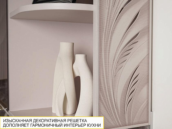 Установили угловую кухню с декорированными фасадами МДФ фото 2