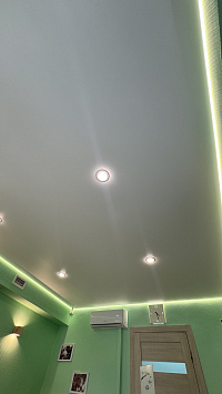 Натяжной потолок с профилем VISP BLACK 241 фото 2