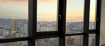 Установили алюминиевые окна в квартиру фото