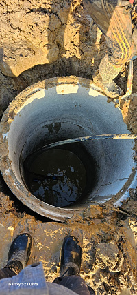 Монтаж септика Малахит 6 ПР фото 1