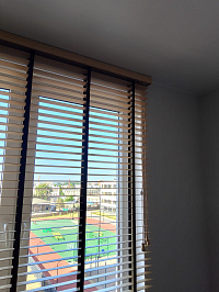 Горизонтальные бамбуковые жалюзи фото 3