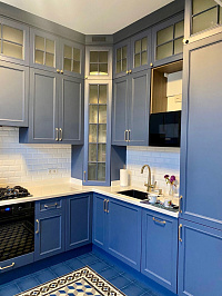 Установили кухню по проекту Blue Velver фото 3