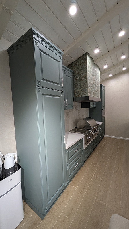 Спроектировали и установили для клиента кухню на базе проекта «Кантри» фото 2