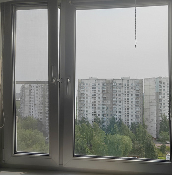 Замена двухстворчатого пластикового окна в новостройке фото