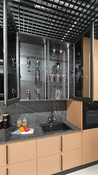 Реализована кухня в матовой отделке ЛКМ фото 2