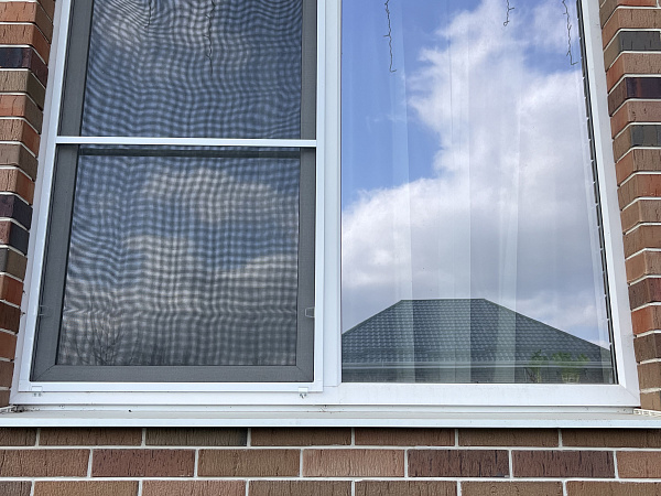 Остекление коттеджа пластиковыми окна Rehau со шпросами фото 6