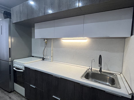 Кухня «Мануэла» с углублённой зоной готовки фото