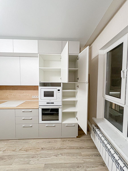 Угловая кухня в стиле современной классики, проект «РИФ» фото 7