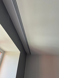 Натяжной теневой потолок из сатинового полотна фото 3