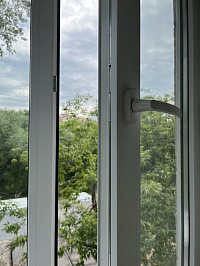 Остекление балкона теплым профилем KBE фото 3