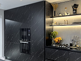 Кухонный гарнитур «Раиса» в чёрном цвете