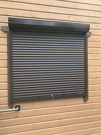 Установка роллет на частный дом в Рощино фото 2