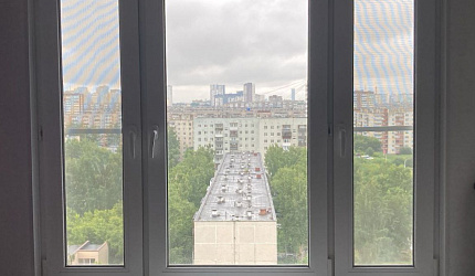 Установили трёхстворчатое окно в новостройке фото