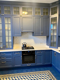 Установили кухню по проекту Blue Velver фото 2