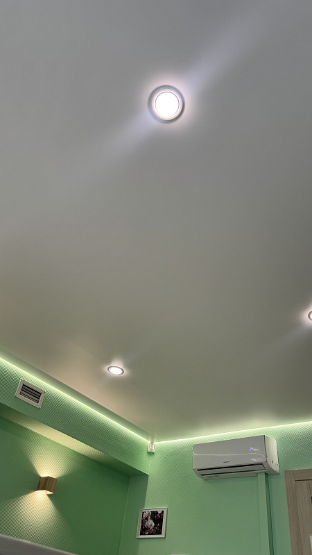 Натяжной потолок с профилем VISP BLACK 241 фото 3