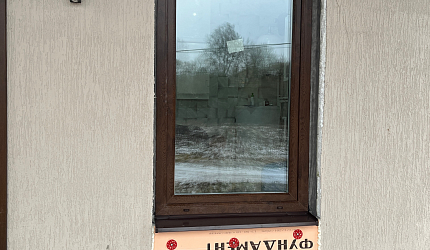 Установили пластиковые окна Rehau с ламинированием фото