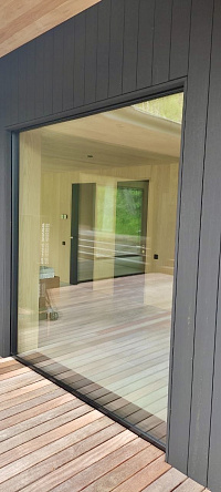 Остекление коттеджа алюминиевыми окнами  фото 3