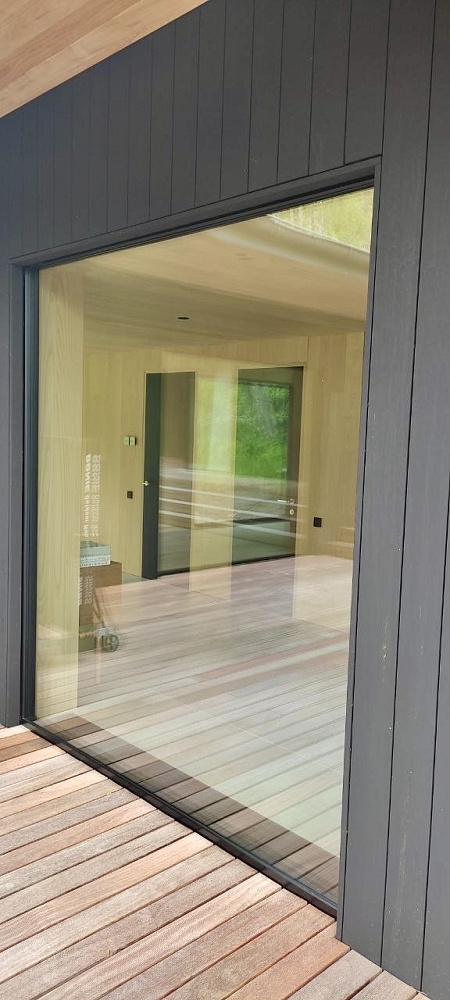 Остекление коттеджа алюминиевыми окнами  фото 3