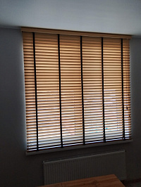 Горизонтальные бамбуковые жалюзи фото 1
