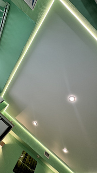 Натяжной потолок с профилем VISP BLACK 241 фото 4