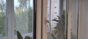 Провели остекление лоджии стеклопакетами бренда VEKA фото