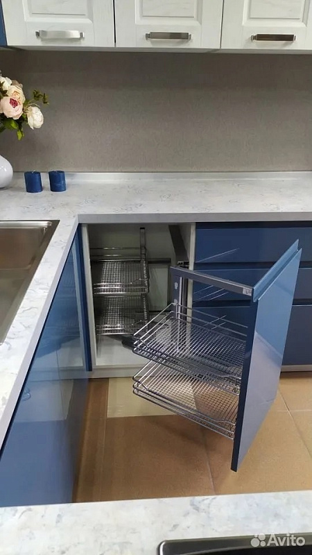 Завершили установку современной кухни по проекту Toscana фото 2