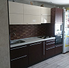Изготовили прямую кухню с установкой техники под ключ фото 1
