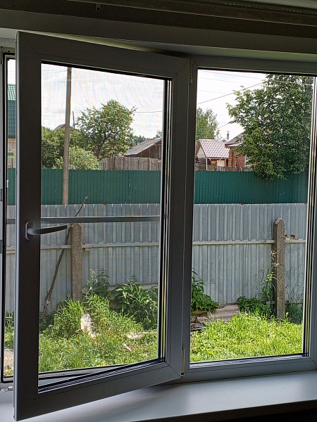 Замена окна в загородном доме фото 3