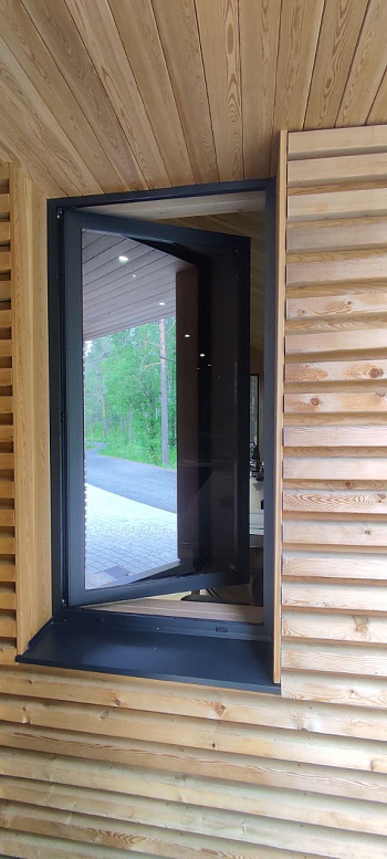 Остеклили дом персонала в загородном SPA-комплексе фото