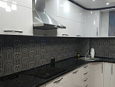 Собрали угловую кухню для квартиры заказчика