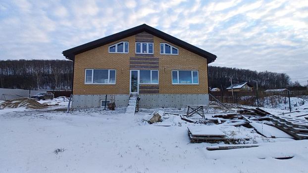 Остекление загородного коттеджа на 17 окон фото