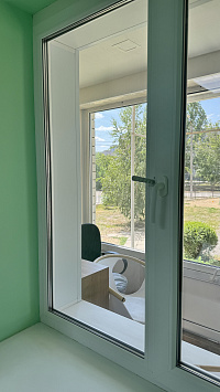 Замена трехстворчатого пластикового окна под ключ фото 2