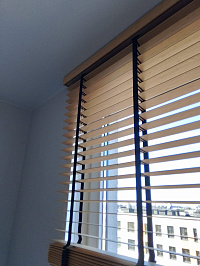 Горизонтальные бамбуковые жалюзи фото 2