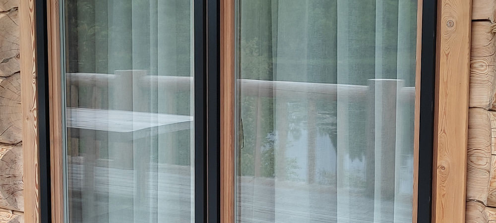 Деревянные окна Elex с алюминиевыми накладками фото 1