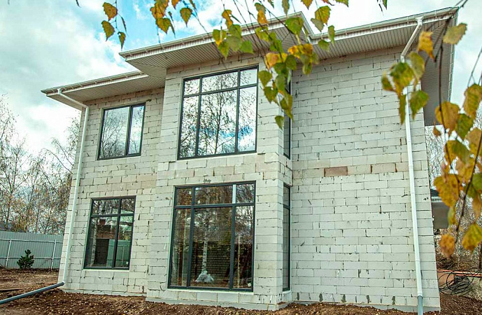 Установили 21 ПВХ окно в коттедж и 1 PSK-портал фото 3