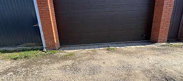Гаражные ворота DoorHan для въездной зоны фото