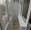Остекление балкона с недорогой отделкой под ключ фото 3