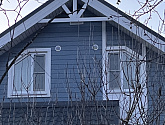 Остекление загородного дома профилем Veka