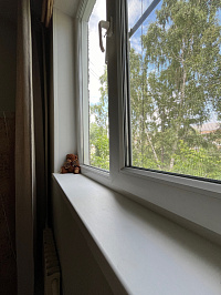 Замена двухстворчатого пластикового окна в квартире фото 5