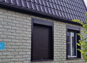 Рольставни для садового дома фото 1