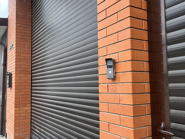 Подъемные гаражные ворота Hörmann с отдельностоящей калиткой фото 3