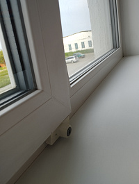 Установили пластиковые окна Rehau с детскими замками фото 2