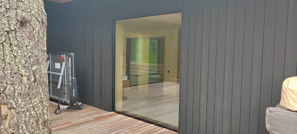 Остекление коттеджа алюминиевыми окнами  фото 2