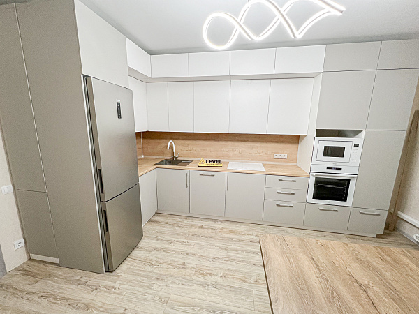 Угловая кухня в стиле современной классики, проект «РИФ» фото 4