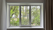 Трёхстворчатое ПВХ окно из теплого профиля KBE фото 1