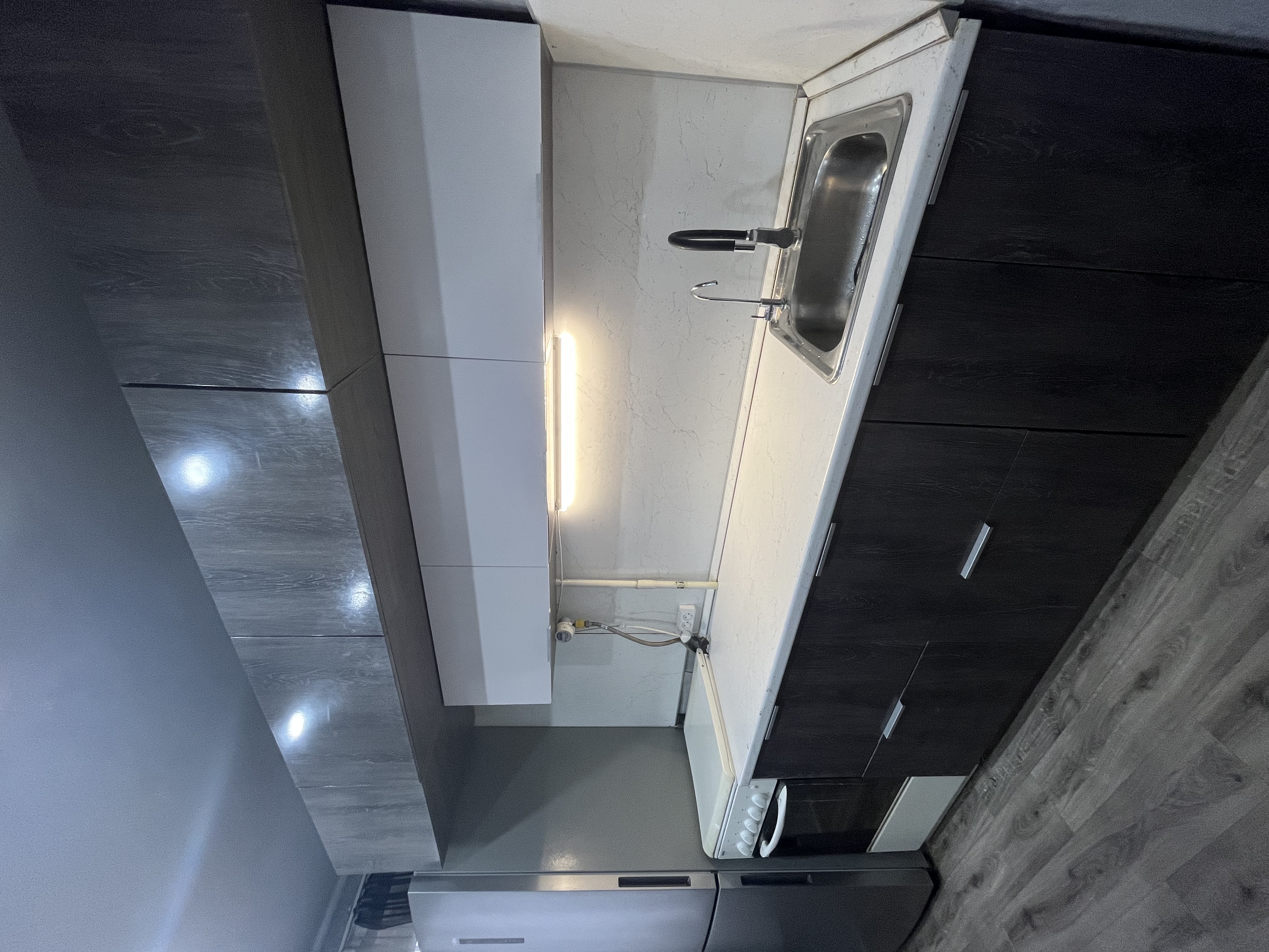 Кухня «Мануэла» с углублённой зоной готовки фото