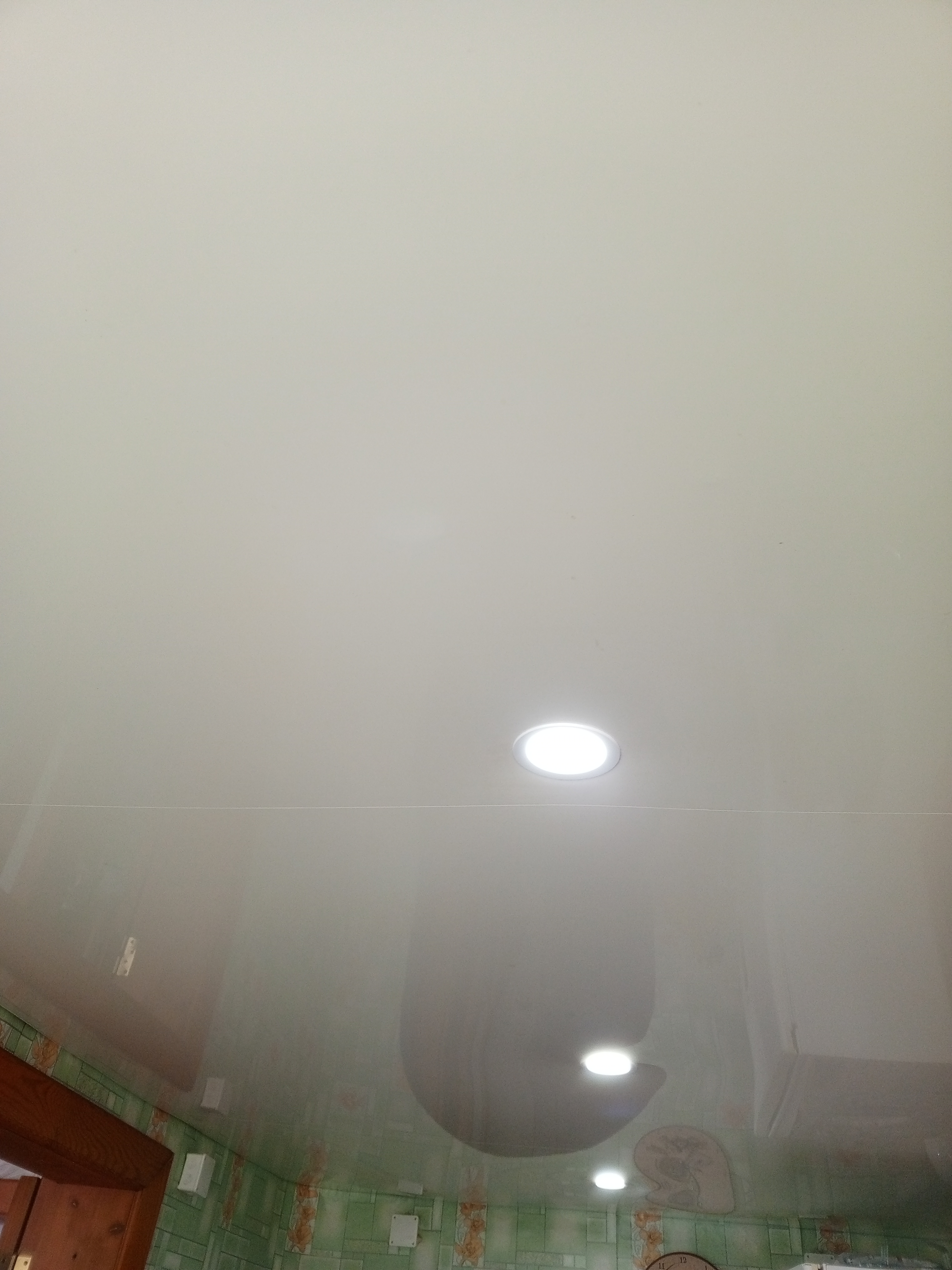 Заменили потолок в частном доме фото