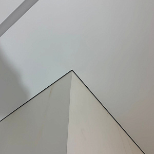 Натяжной потолок проект «Световые линии», 48 кв.м. фото 3